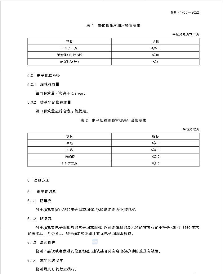 重磅！欢呼吧，正式落地了，新电子烟国标10月1日才实施！