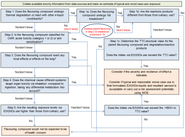 英国电子烟调味物质毒理学评估框架指南简介