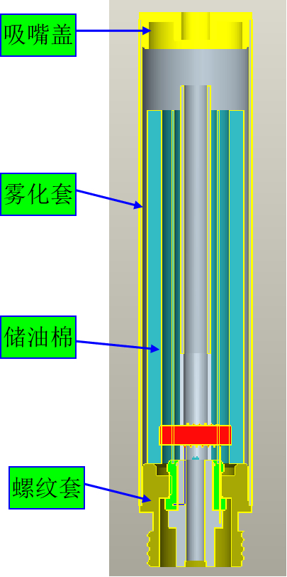 产品结构设计·电子烟一次性雾化器设计参考