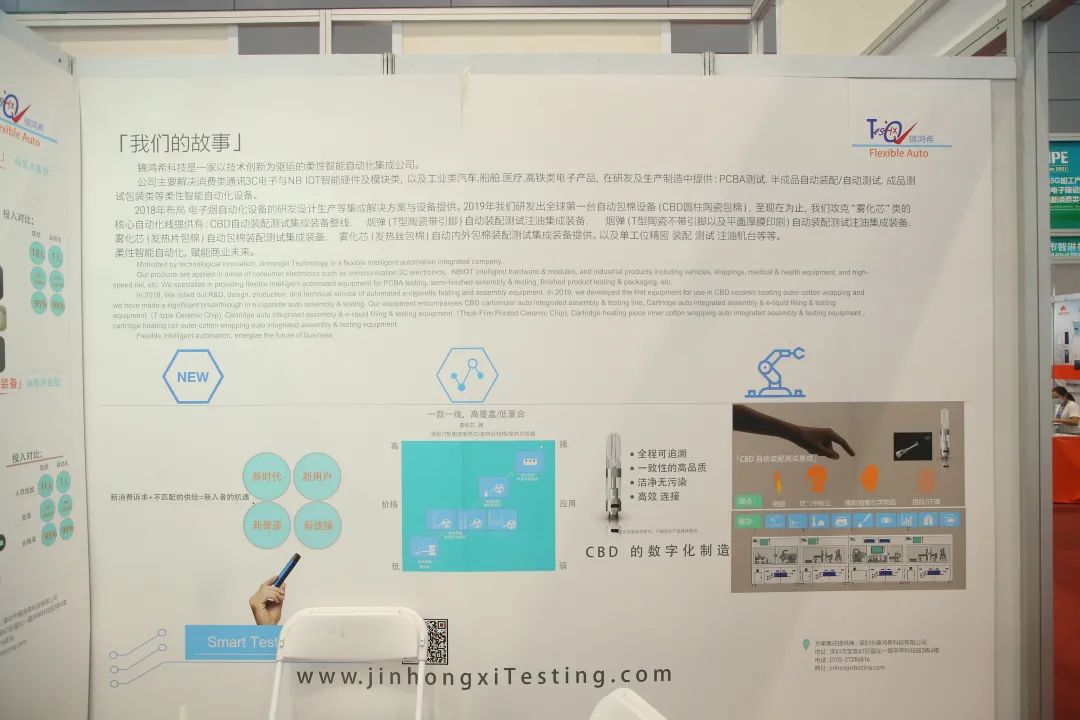 锦鸿希：专注于电子烟自动化设备的研发设计生产