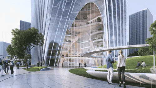 思摩尔国际总部大楼设计效果图惊艳曝光，以无限infinity为设计概念