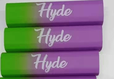 Tips on the electronic cigarette spraying gradient color process