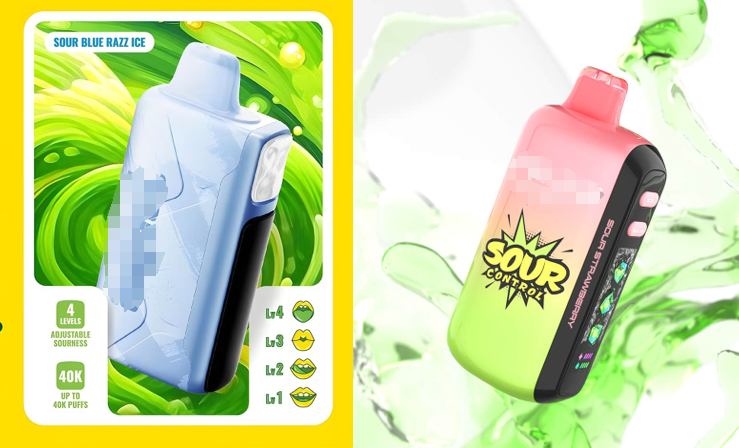 Adjust and Pillow Talk launched Sour Control disposable vape in the United States.